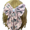 Princess Kitty Springtime Large Handmade Hair Bow