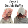 Custom Large Crochet Bonnet
