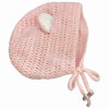Large Bear Crochet Adult Baby Bonnet
