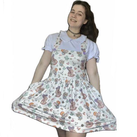 Lil Rodeo Suspender Skirt Dress second image