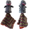 Monster Handmade Crochet Toy Lovey Security Blanket