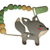  Grey/Green Fox