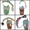 Boba Silicone Teether Chewing Toy Pacifier Clip