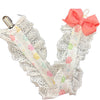 Paw Baby Ruffle Deluxe Pacifier Clip