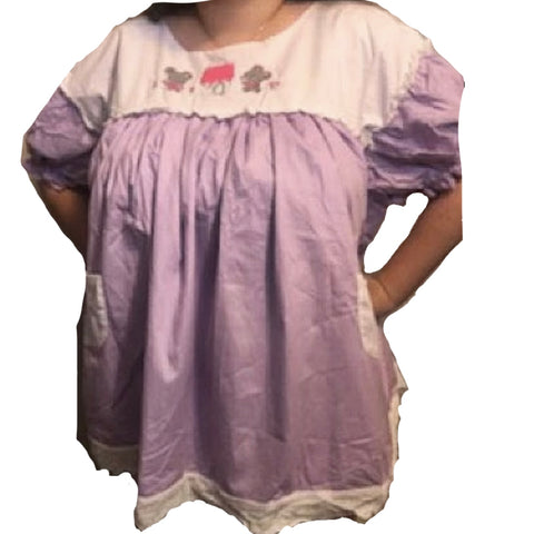 Lil Mouse Embroidered Baby Doll Dress second image