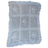 Knitted Blanket Baby Blue