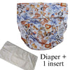  Diaper Cover & 1 Four-Layer Inserts