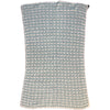 Knitted Blanket Blue/White