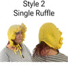 Custom Large Crochet Bonnet
