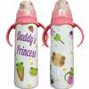 Daddy's Princess Froggie Treats 8oz Stainless Steel Bottle