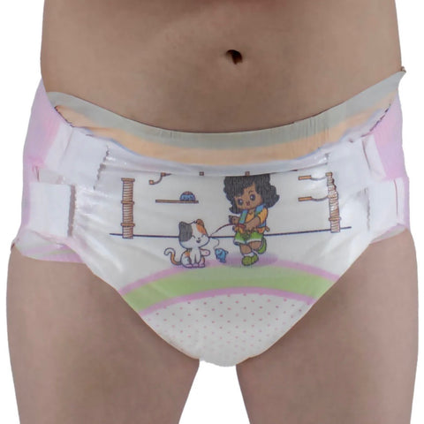 Tykables Purrfect Cafe 1 Adult Diaper Sample second image