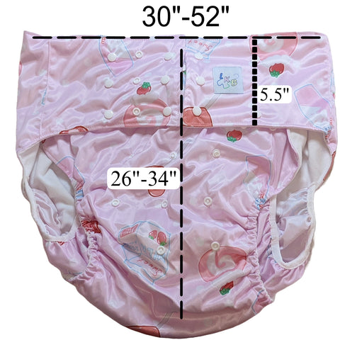 Lil Strawberry Sweeties Pocket Diaper second image