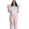 1pc Pink Sleep 'N Play Footed Pajamas