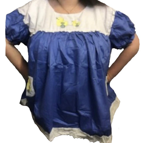 Toy Ducky Embroidered Baby Doll Dress second image