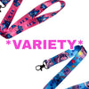 Blue Alien Badge Holders - Lanyards