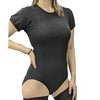 Black Cotton Bodysuit