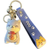 Dog Silicone Keychain