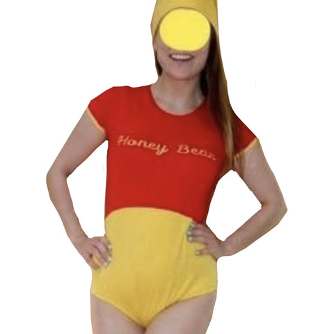 Honey Bear Cotton Bodysuit second image