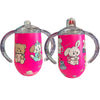 Cafe Animals 10oz Stainless Steel Sippy Cup