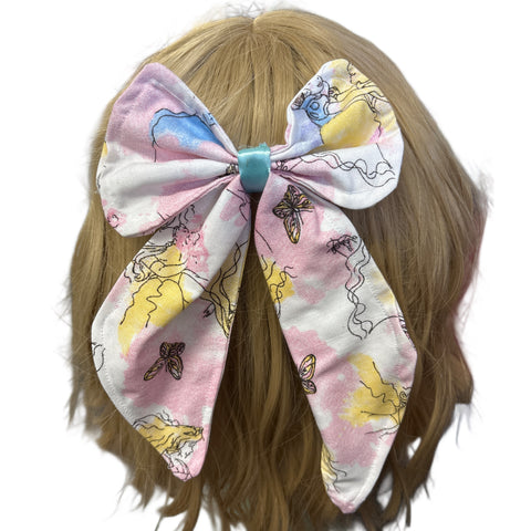 Princess Large Handmade Hair Bow second image