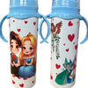 Blue Princess 8oz Stainless Steel Bottle