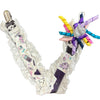 Lil Death Ruffle Deluxe Pacifier Clip