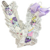 Prancing Ponies Ruffle Deluxe Pacifier Clip