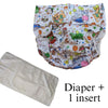  Diaper Cover & 1 Four-Layer Inserts