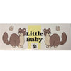 Little Baby Ferret Landing Strip Diaper Sticker