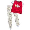 Happy Holidays Christmas Little Bear Pajama Shirt
