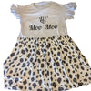 Lil Moo Moo Ruffle Sleeve Dress