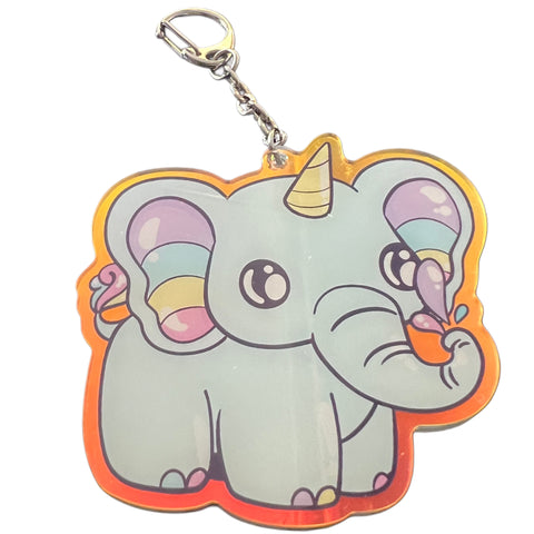 Unicorn Animals Key Chain second image