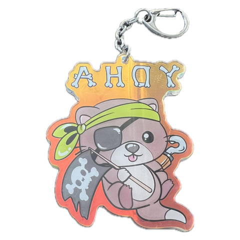 Otter Pirates Key Chain second image
