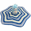 Bear Handmade Crochet Toy Lovey Security Blanket