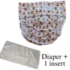  Diaper Cover & 1 Four-Layer Inserts