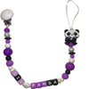 Lil Panda Silicone Teether Pacifier Clip