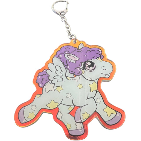Prancing Ponies Key Chain second image