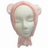 Large Bear Crochet Adult Baby Bonnet