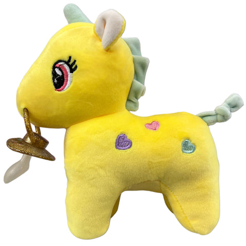 Small Unicorn Stuffie Binkie Buddies second image