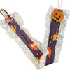 Halloween Ruffle Deluxe Pacifier Clip