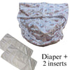  Diaper Cover & 2 Four-Layer Inserts