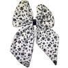 Paw Prints Large Handmade Hair Bow