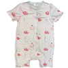 Strawberry Sweeties Zipper Romper