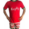 Naughty or Nice Pajama Shorts