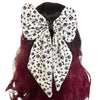 Paw Prints Large Handmade Hair Bow