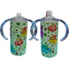 Veggisaurus 12oz Stainless Steel Sippy Cup