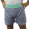 Sea Turtle Striped Shorts