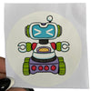 Gear Head Robot Vinyl Sticker Variety