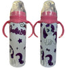 White Pony 8oz Stainless Steel Bottle