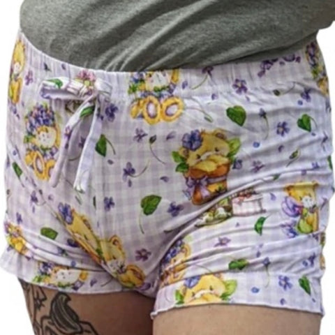Lilac Spring Bears Bloomer Shorts second image